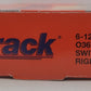Lionel 6-12018 O O36 FasTrack Right Hand Manual Switch Turnout EX/Box