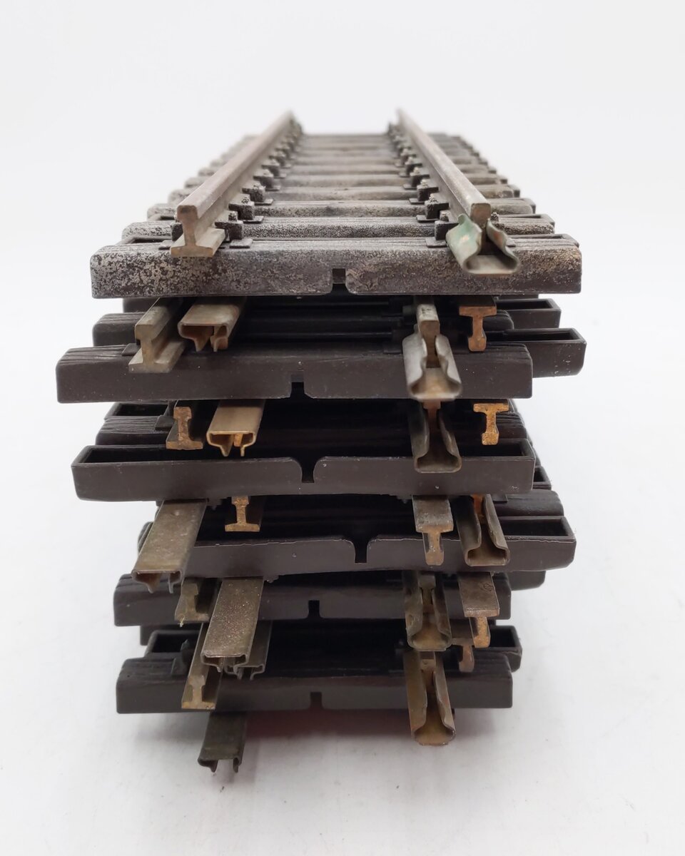 LGB 10000 G Scale 12 Inch Brass Rail Straight Track Sections (Box of 12) VG/Box
