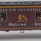 Weaver U3161LD O Gauge MTC Brookside Milk Fresh Cream Woodside Reefer EX/Box