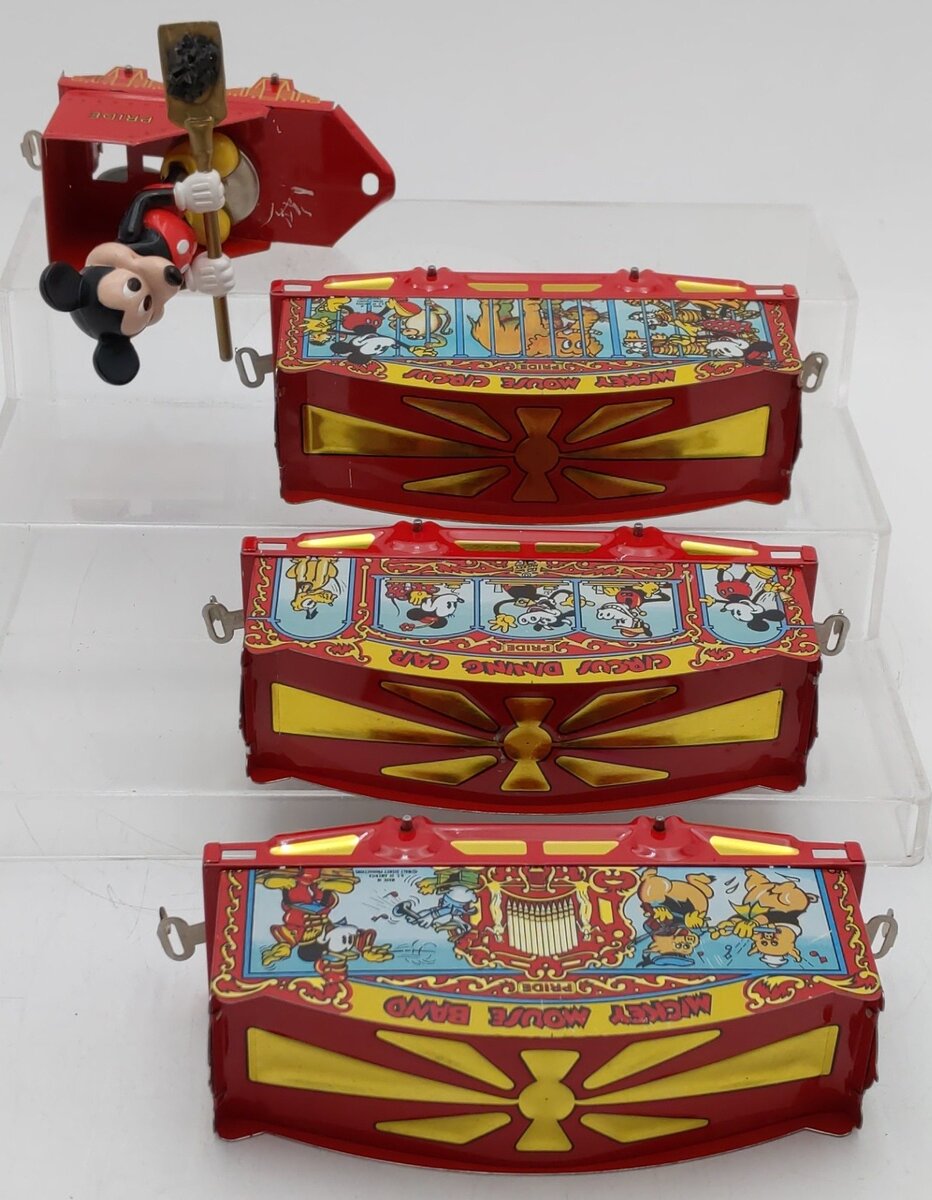 Pride Lines 1536 O Gauge Mickey's Circus Freight Car Set VG