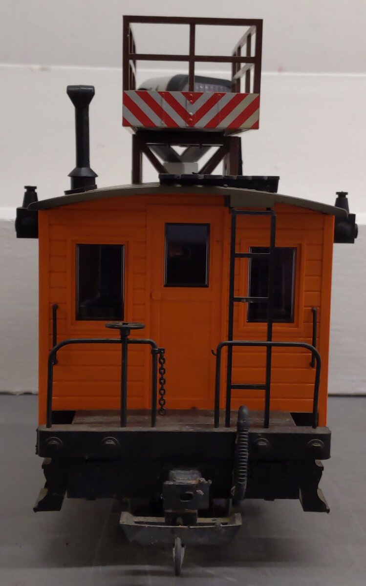LGB 4049 G Scale Operating Searchlight Car w/ Metal Wheels VG