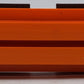 LGB 4050 G Scale Flatcars w/ Orange I-Beam Load EX