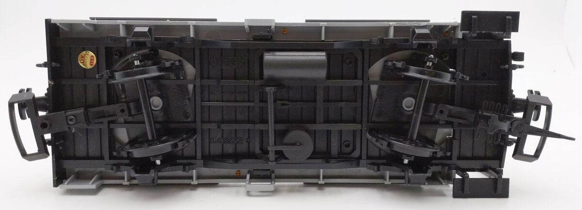 LGB 40140 RhB Refuse Manual Dump Car w/2 Containers #9040 EX