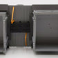 LGB 40140 RhB Refuse Manual Dump Car w/2 Containers #9040 EX