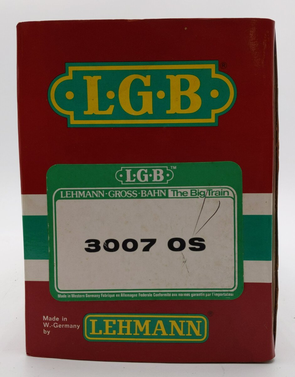 LGB 3007OS G Scale 150 Year Anniversary Passenger Car VG/Box