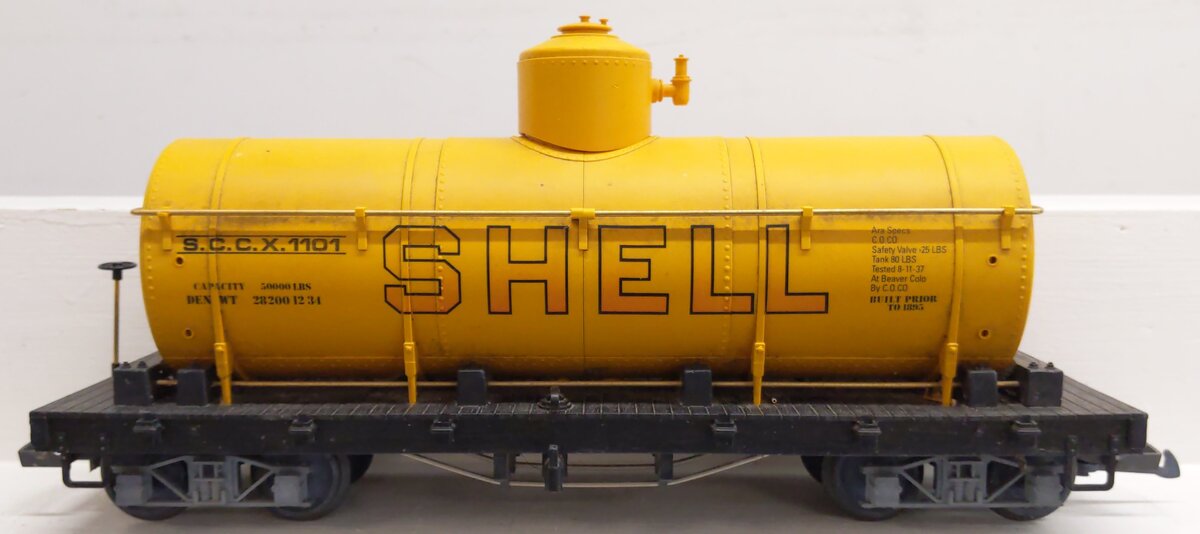 LGB 4080-Y04 G Scale Shell Single Dome Tank Car #1101 VG/Box