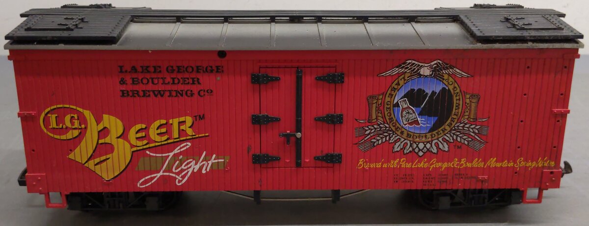 LGB 4472 G Scale Lake George & Boulder Brewing Reefer VG