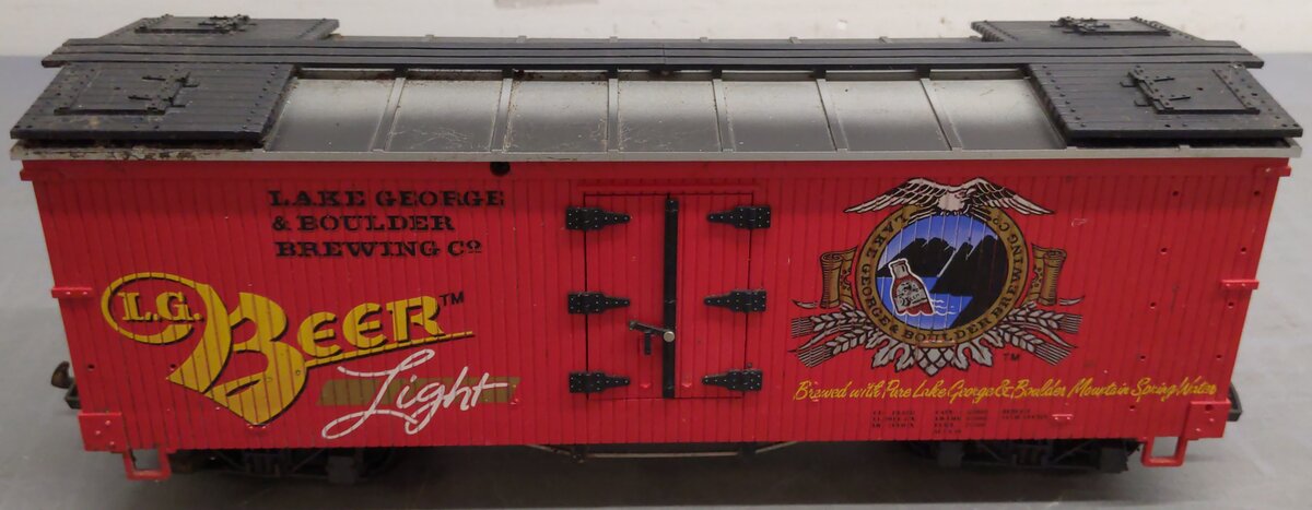 LGB 4472 G Scale Lake George & Boulder Brewing Reefer VG