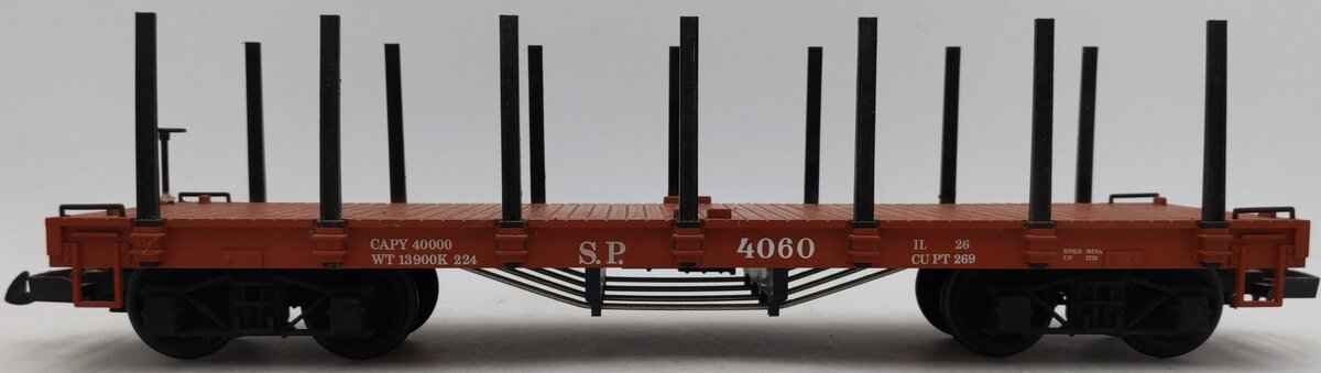 LGB 4060 G Scale Southern Pacific Flatcar w/Stakes #4060 EX