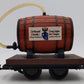 LGB 4047 G Scale Flatcar w/ Ferdinand Pieroth Barrel VG