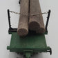 LGB 4066 G Scale Green Flatcar with Log Load #4066 VG