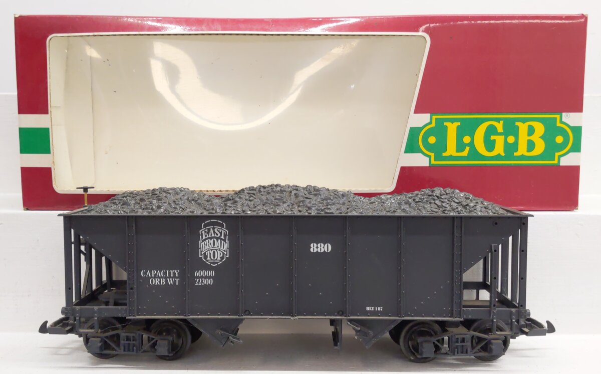 LGB 4076 G Scale East Broad Top Hopper Car VG/Box