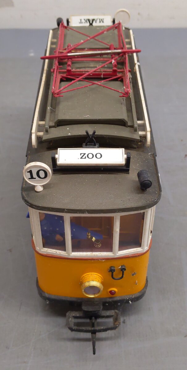 LGB 2035 G Scale Jagermeister Streetcar/Trolley VG/Box