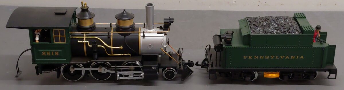 LGB 25182 Pennsylvania 2-6-0 Steam Locomotive and Tender EX/Box