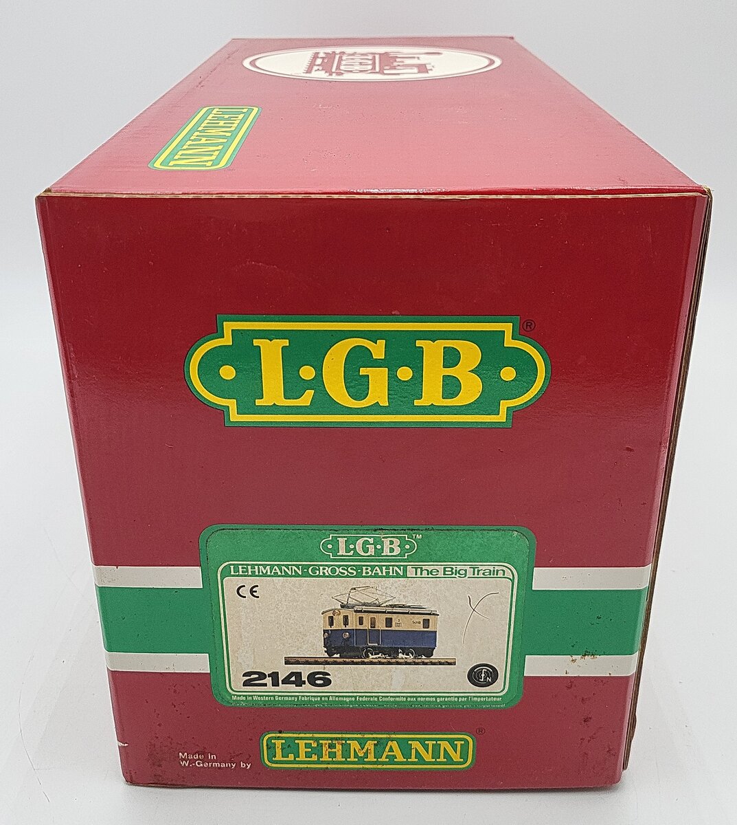 LGB 2146 G Scale SchB Blue and White Electric Locomotive EX/Box