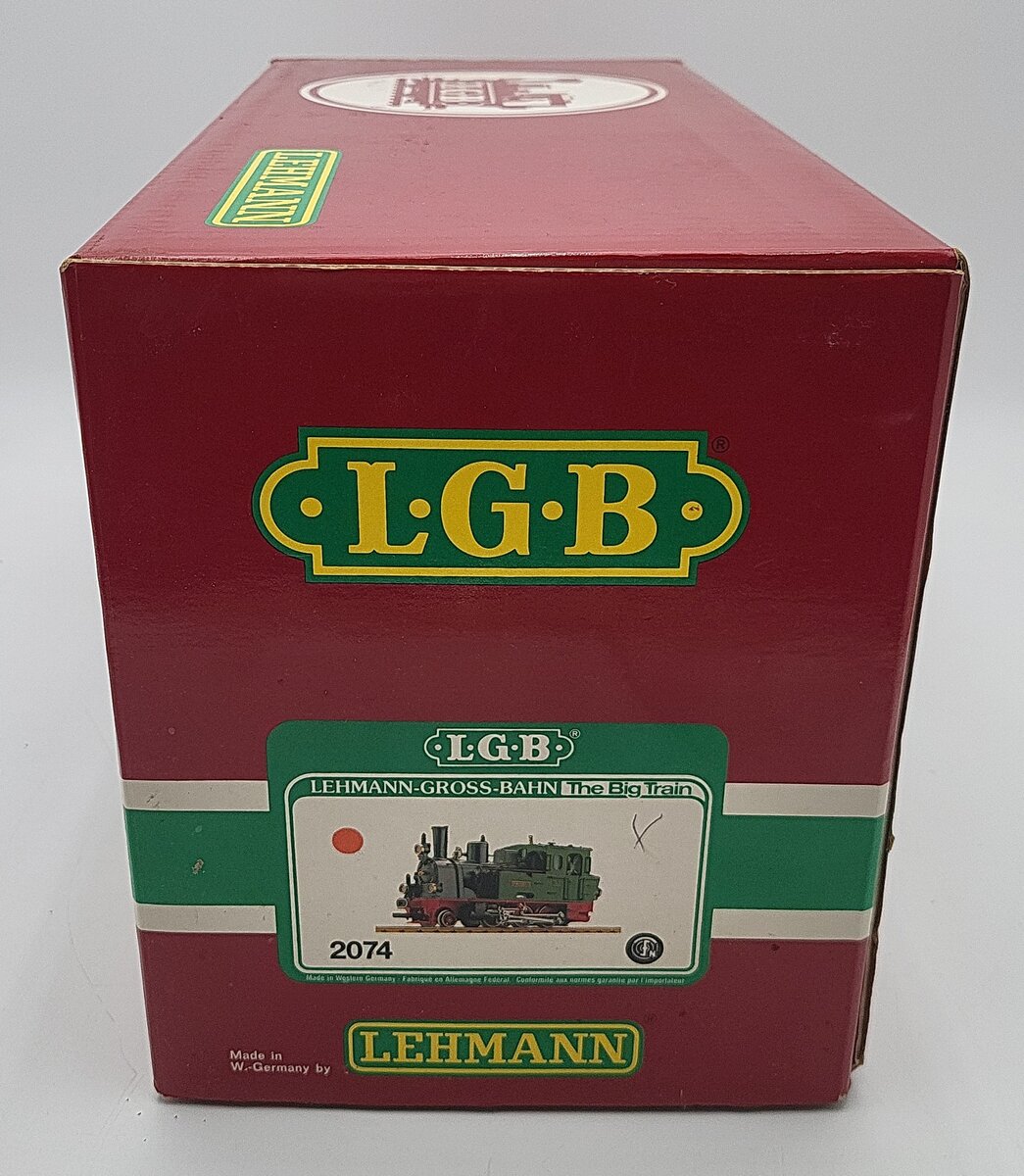 LGB 2074 G Scale 2-6-0 Spreewald Steam Locomotive EX/Box