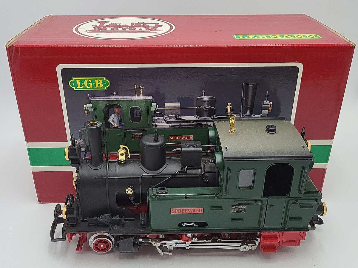 LGB 2074 G Scale 2-6-0 Spreewald Steam Locomotive EX/Box