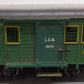 LGB 3019 G Scale Mail Post Car with Lights (Metal Wheels) EX