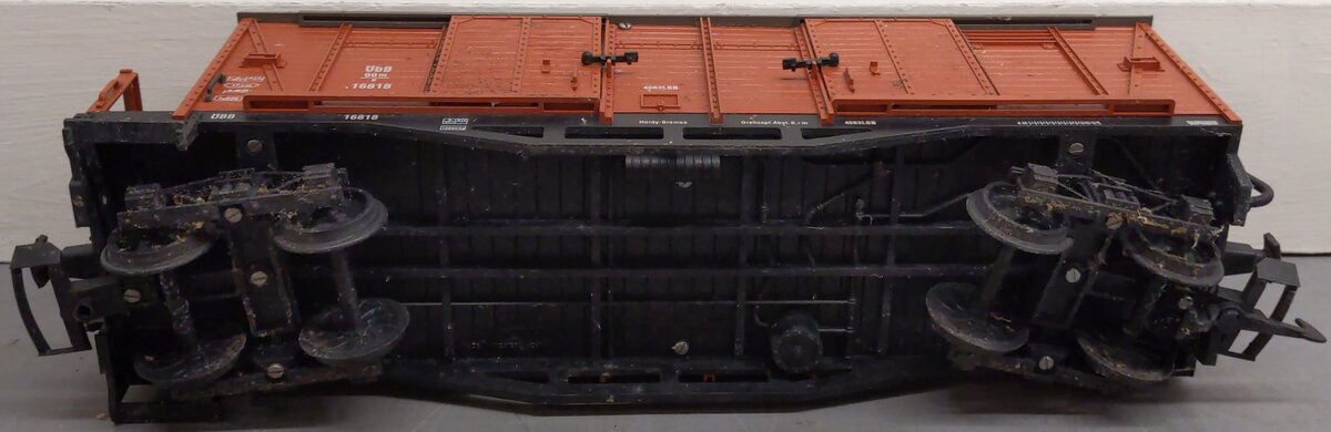 LGB 16818 G Scale 2-Door Reefer Car VG