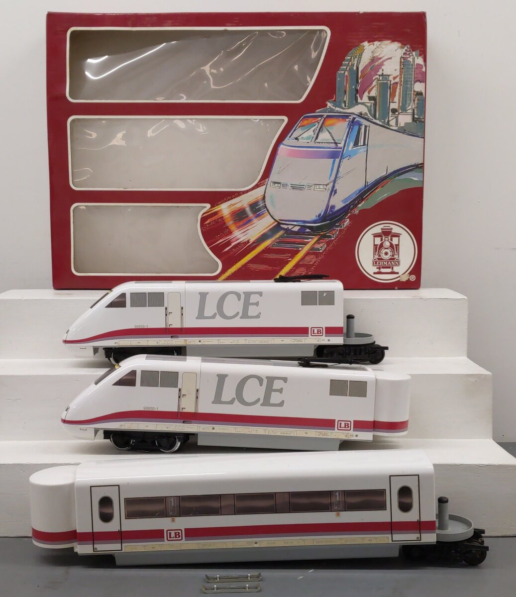 LGB 90950 G Scale LCE High Speed G Gauge Electric Passenger Train Set VG/Box
