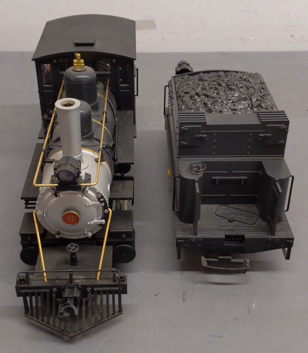 LGB 2019S G Scale Colorado & Southern Mogul Steam Locomotive & Tender #6 EX/Box