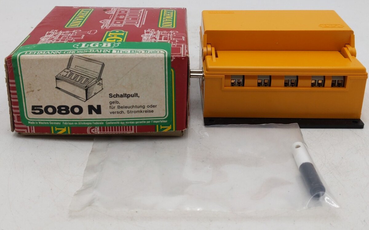 LGB 5080N G Scale On/Off Switch Control Box EX/Box