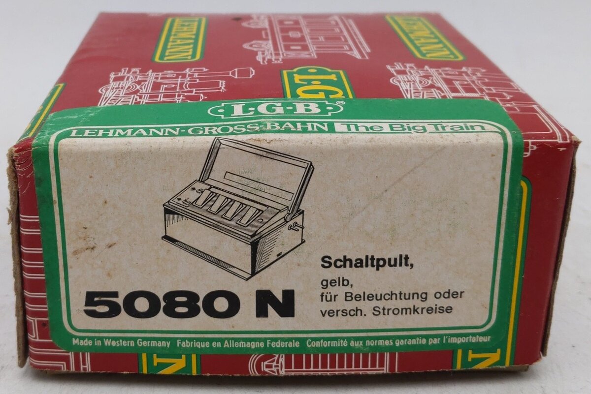 LGB 5080N G Scale On/Off Switch Control Box EX/Box