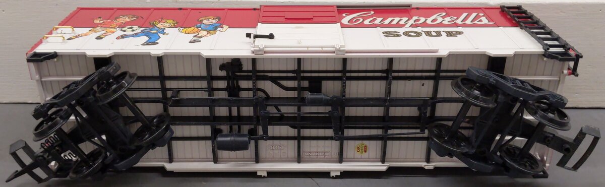 LGB 4191CS G Scale Campbell's Soup Kids Box Car VG