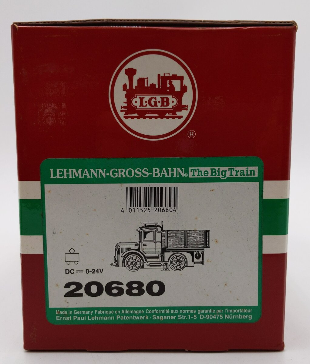 LGB 20680 G-Scale Rail Truck EX/Box