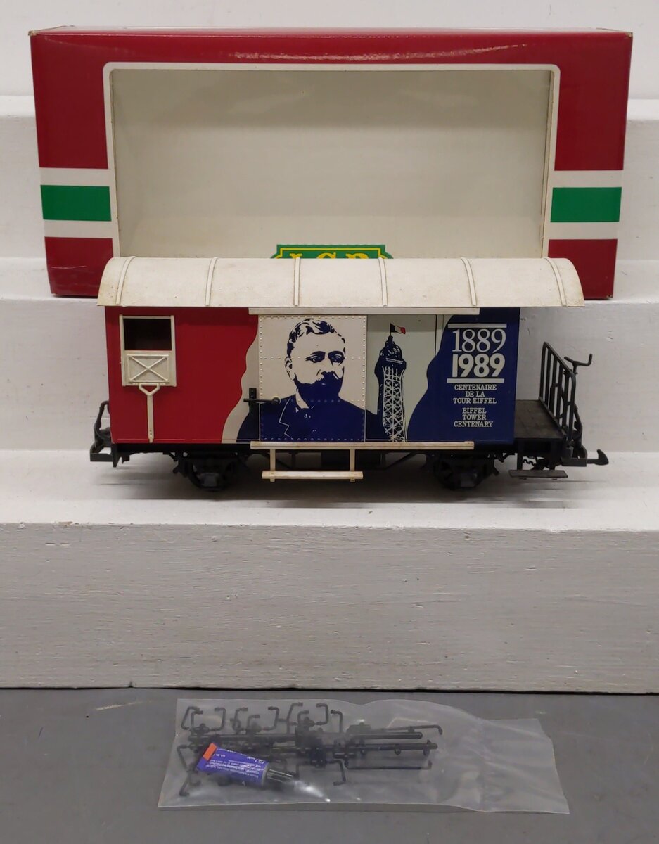 LGB 4028FR G Scale 1789-1989 French Revolution Bicentenial Boxcar/Box