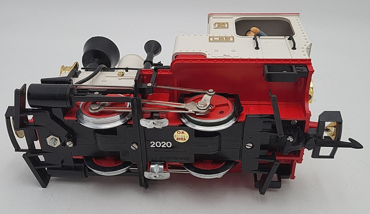 LGB 2020 0-4-0 G Scale Steam Locomotive #2 EX