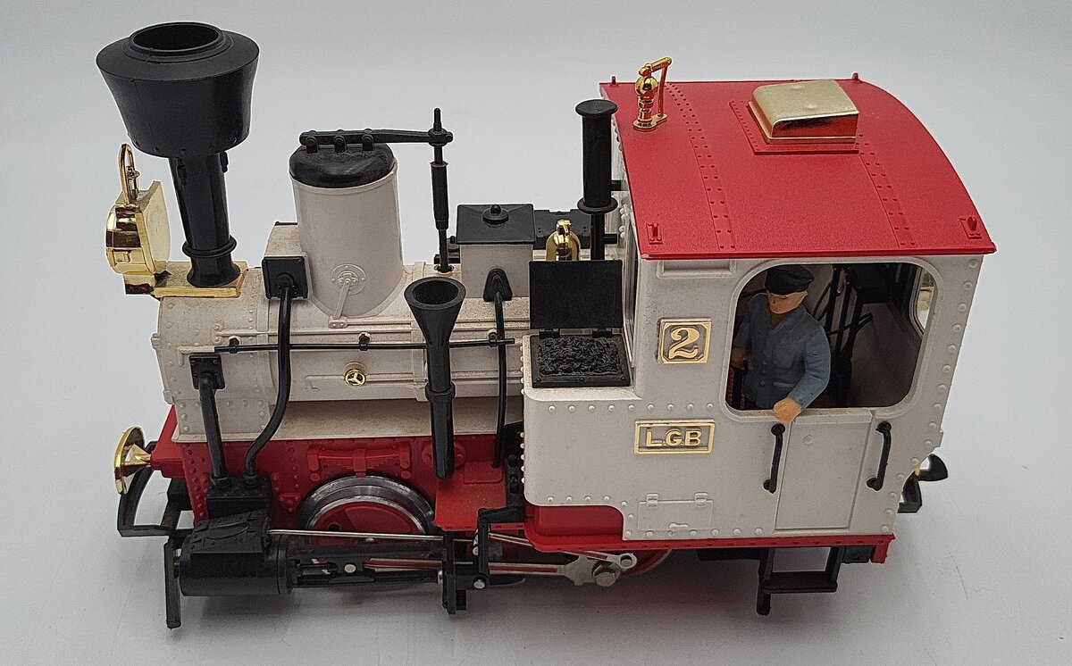LGB 2020 0-4-0 G Scale Steam Locomotive #2 EX