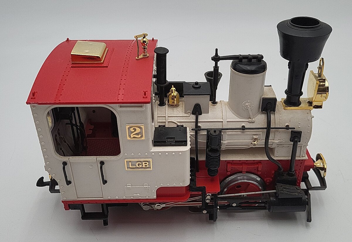 LGB 2020 0-4-0 G Scale Steam Locomotive #2 EX