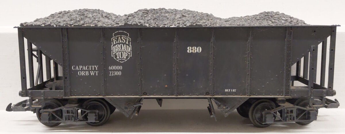 LGB 4076 G Scale East Broad Top Hopper Car #880 VG/Box