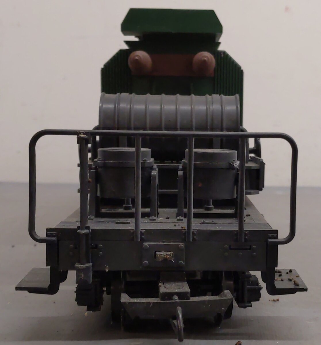 LGB 4058 G Scale Trafo-Union Depressed Center Transformer Flatcar VG