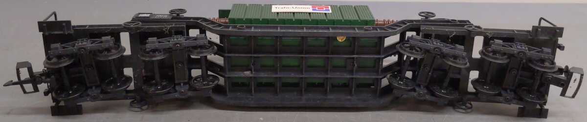 LGB 4058 G Scale Trafo-Union Depressed Center Transformer Flatcar VG