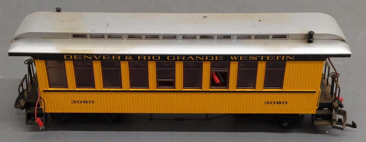 LGB 3080 Denver and Rio Grande Western Passenger Car Illuminated Passenger Car VG
