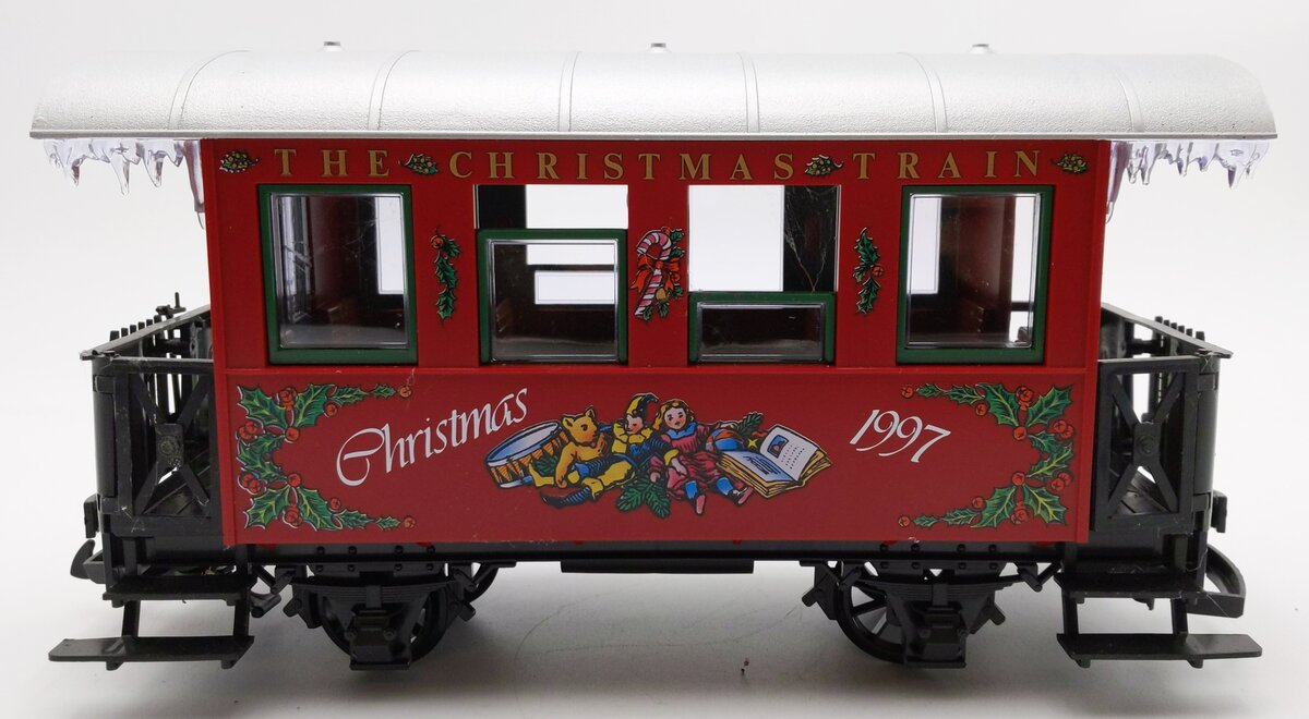 LGB 36077 G Scale 1977 Christmas Passenger Car EX