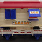 LGB 4037 G Scale Circus Flatcar with Cassa Trailer VG