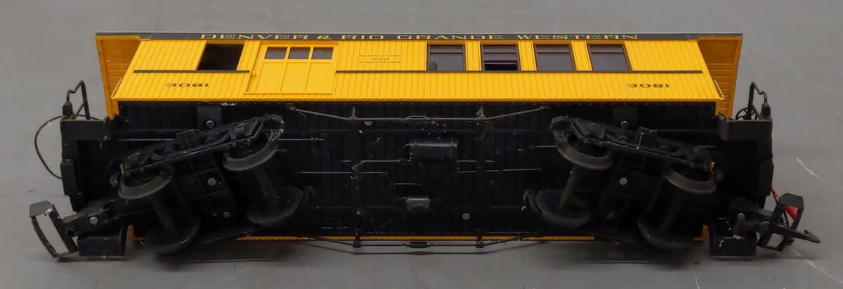 LGB 3081 G Scale Denver & Rio Grande Western Combine Passenger Car VG