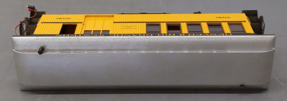 LGB 3081 G Scale Denver & Rio Grande Western Combine Passenger Car VG