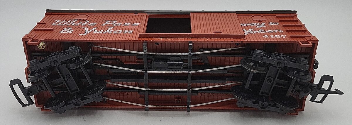 LGB 4167 G Scale White Pass & Yukon Wood Boxcar