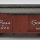 LGB 4167 G Scale White Pass & Yukon Wood Boxcar