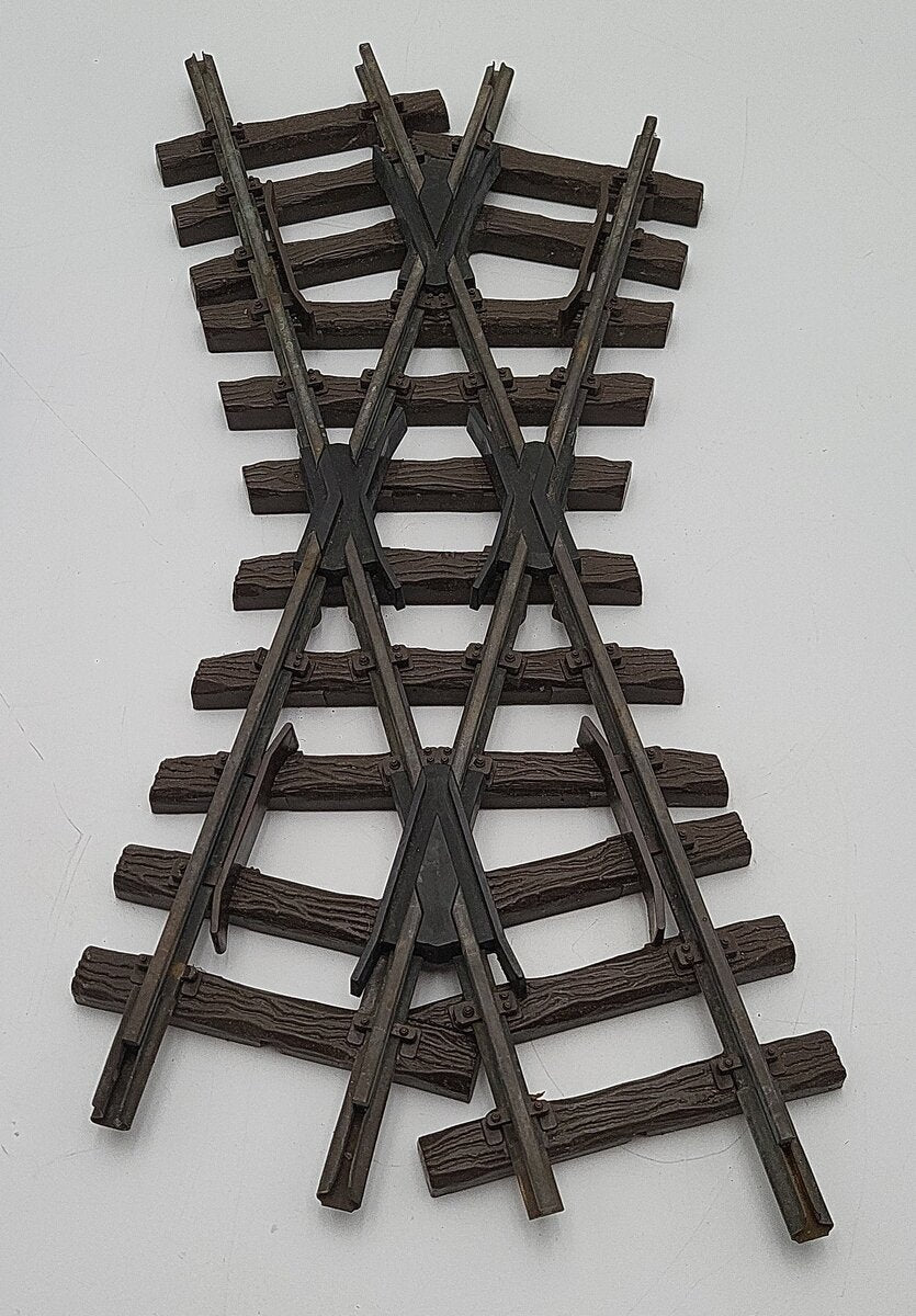 LGB 1300 G Gauge R1 30 Degree Crossing Track VG