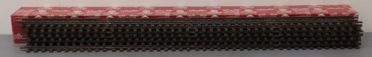 LGB 10610 G Gauge 48 Straight Track Box (Box of 6) VG/Box