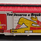 LGB 44910 G Scale McDonalds "You Deserve A Break Today" Boxcar EX