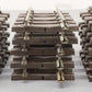 LGB 10150 G Scale 6" Brass 1/2 Straight Track Sections (15)