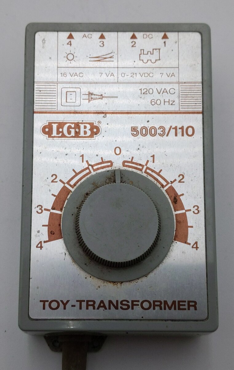 LGB 5003/110 G Scale 110 Volt Transformer VG