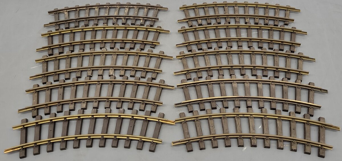 LGB 1100 G Scale Curved Track Sections (10)
