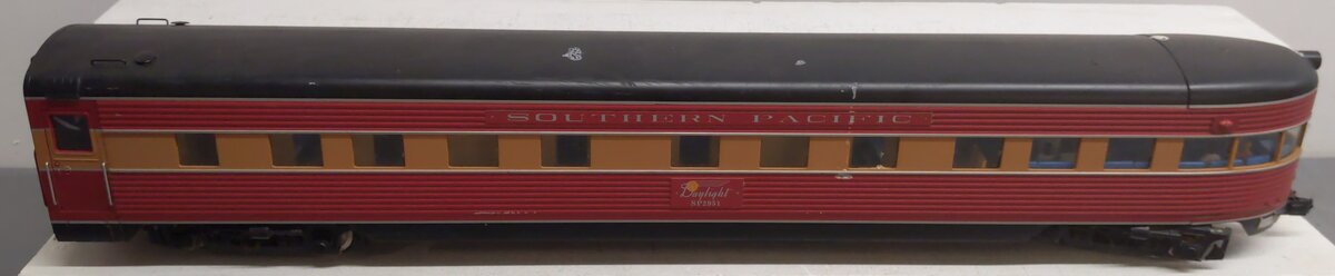 USA Trains 31090 G Scale Southern Pacific Daylight Observation Car #SP2951 VG